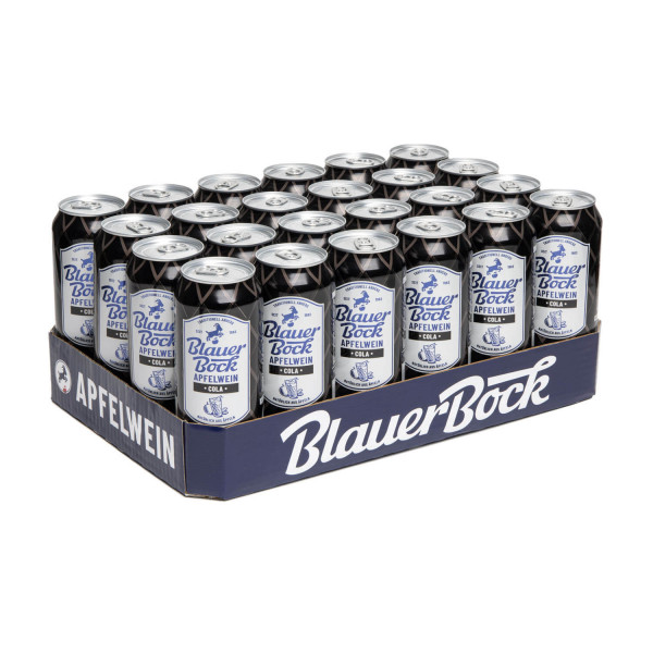 Blauer Bock Apfelwein - Cola - 24x 0,5 l EINWEG-Dose